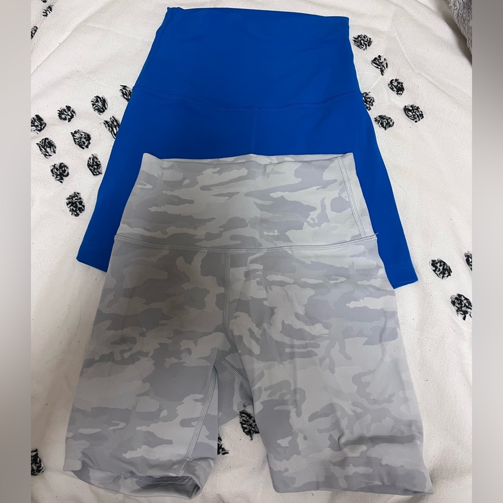 Bundle of 2 lululemon biker shorts size 4!